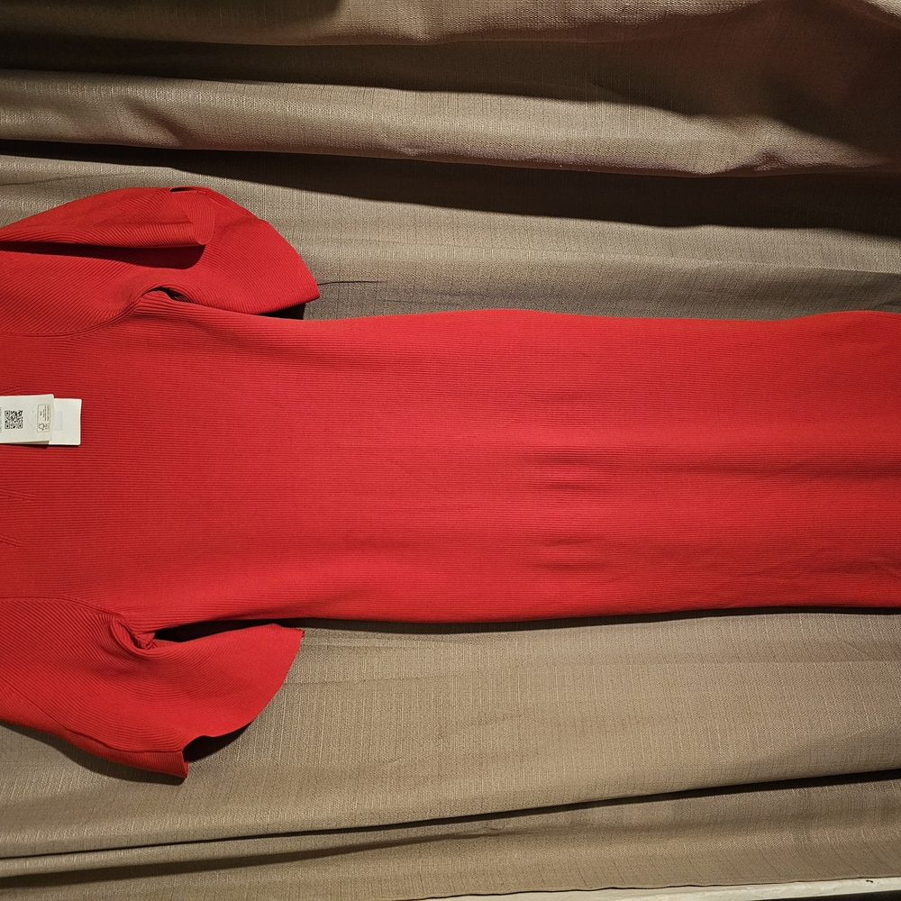 Ted Baker Vibrant Red Midi Dress